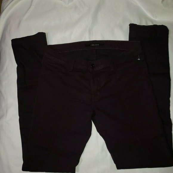 J Brand For Nordstrom Vera  Coat Dk Pl Size 28 - Picture 2 of 7